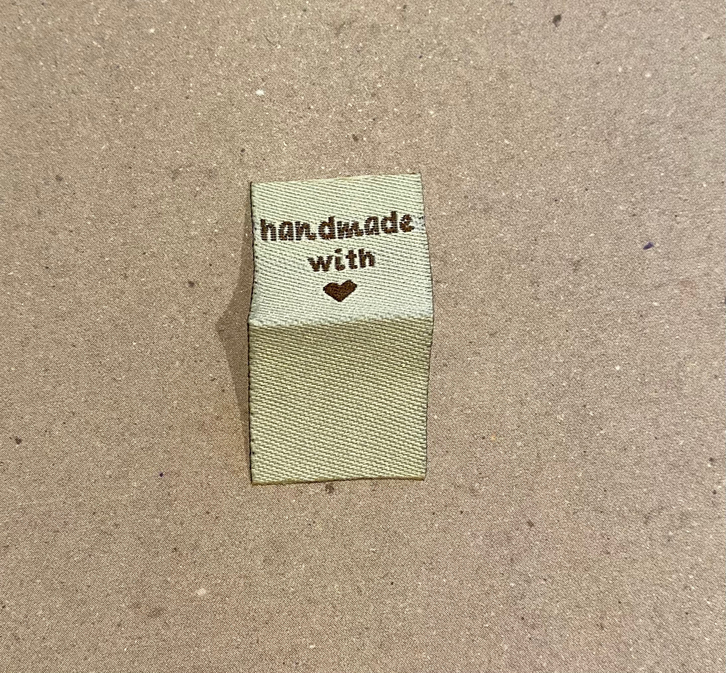 Merkelapp «Handmade with love»