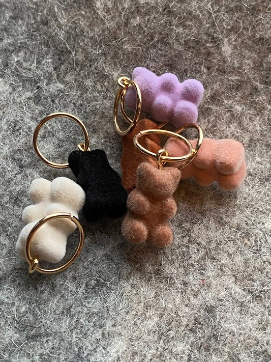 Maskemarkør Teddybjørn Velour