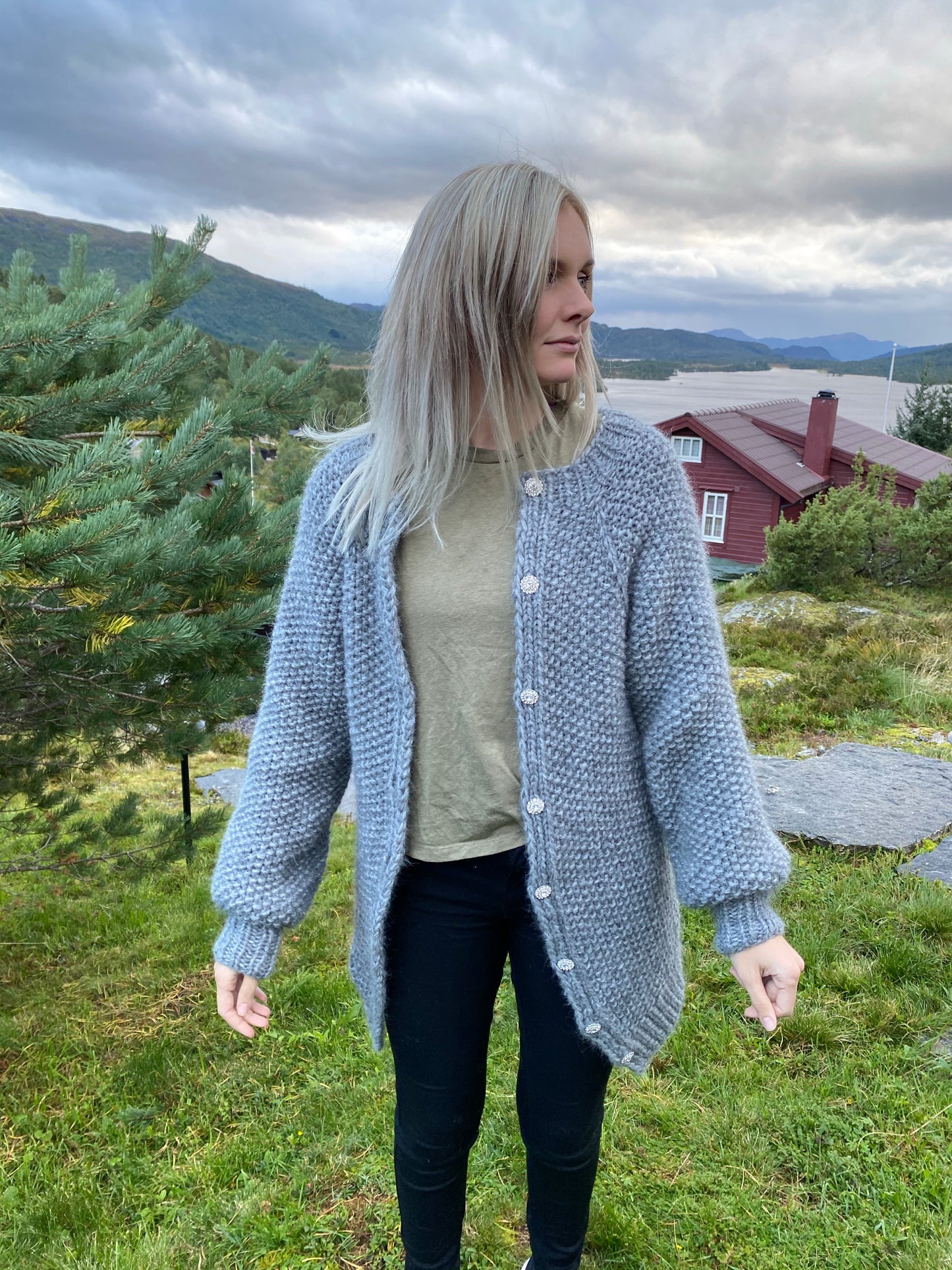 Ingrids Perlecardigan Vuxen (SV)