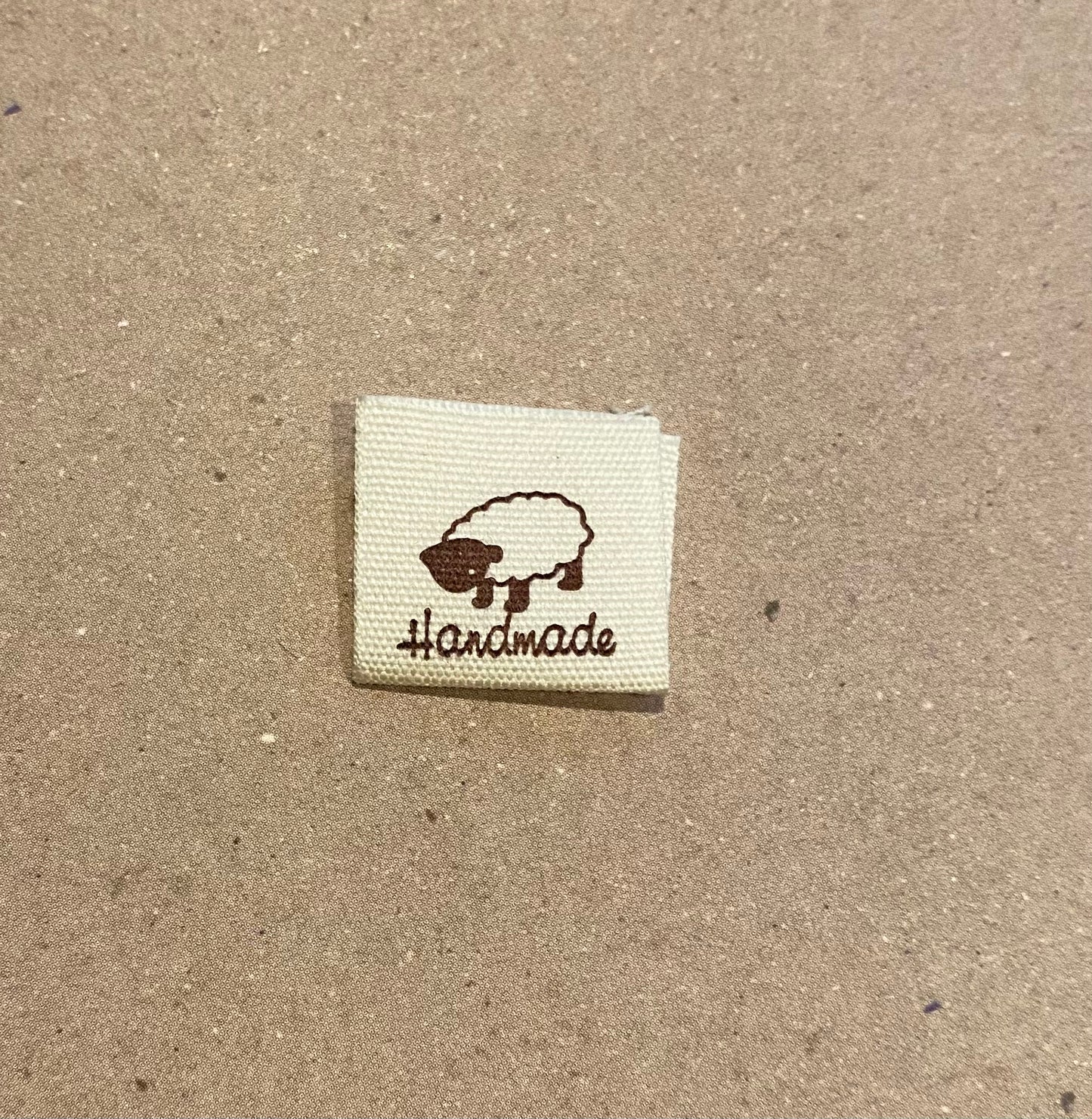 Merkelapp «Handmade With Love (Sau)»