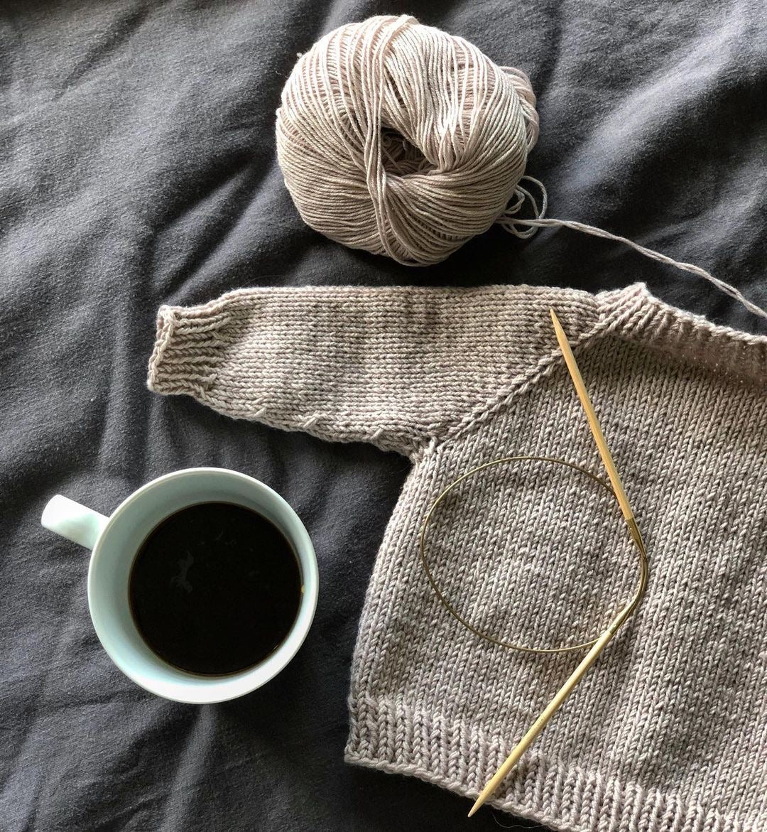 Sverres Hverdagsgenser Junior (Norsk) - Strikkepakke