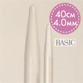 Drops Basic Rundpinner 40 cm - Aluminium